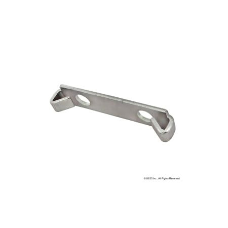 DoubleEndFastenerClip, Steel, Bright, 5/8in MPN:3795