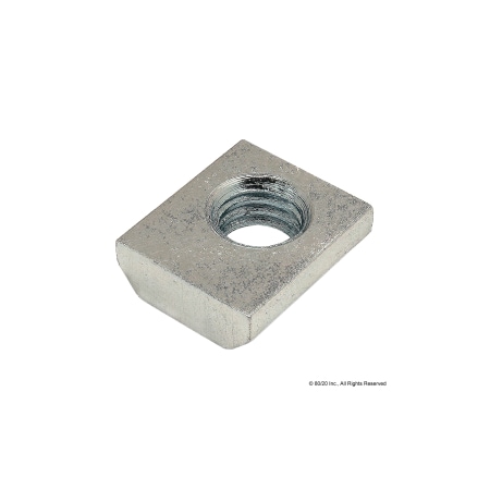 Drop In T-Nut, Steel, Zinc-Plated MPN:3873