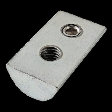 Drop In T-Nut, Steel, Zinc-Plated MPN:3892