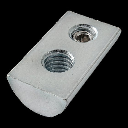 Drop In T-Nut, Steel, Zinc-Plated MPN:3898