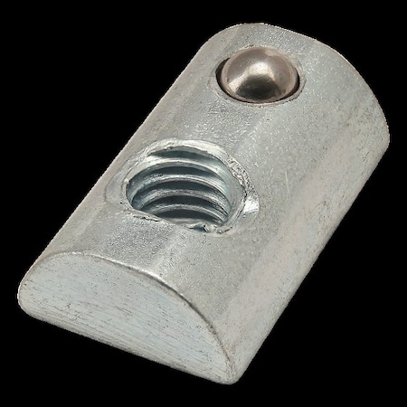 Roll In T-Nut, Steel, Zinc-Plated MPN:3922