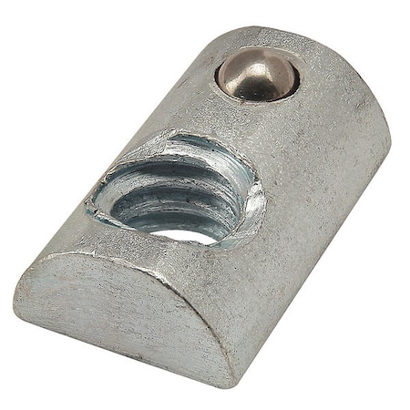Roll In T-Nut, Steel, Zinc-Plated MPN:3923
