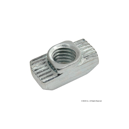Drop In T-Nut, Steel, Zinc-Plated MPN:3931