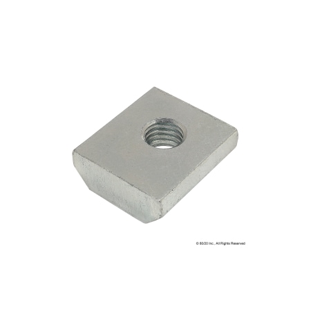 M6X1.040ST-NutBright, Steel, Zinc-Plated MPN:40-1964
