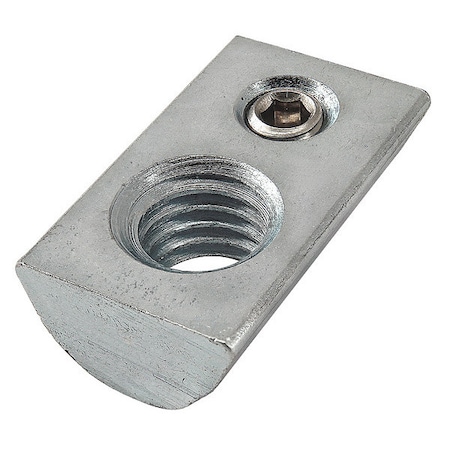 Drop-In T-Nut, Steel, Zinc-Plated MPN:40-1988