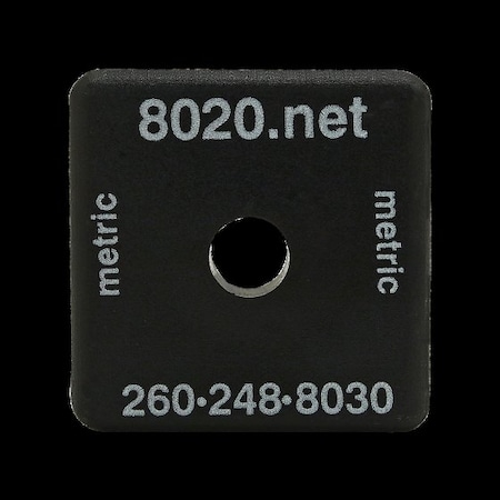 End Cap W/Push-In Fastener Black 40 S MPN:40-2030
