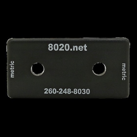 End Cap W/Push-In Fastener Black 40 S MPN:40-2045