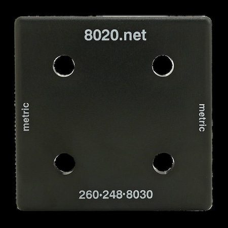 End Cap Black W/Push-Ins 40-8080 MPN:40-2050