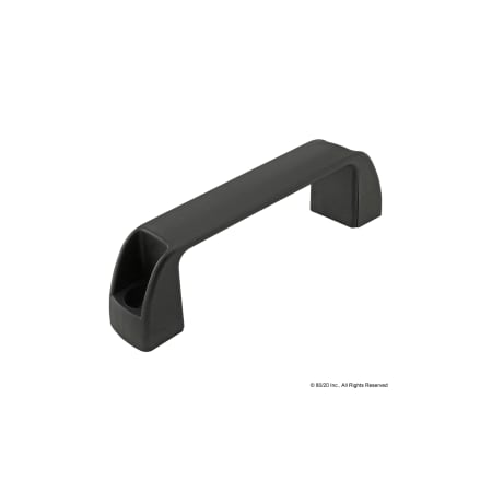 Medium Plastic Door Handle-Black MPN:40-2061