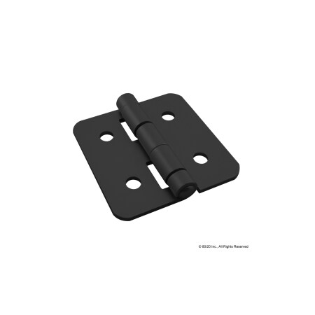 Black 40 S Aluminum Hinge MPN:40-2085-BLACK