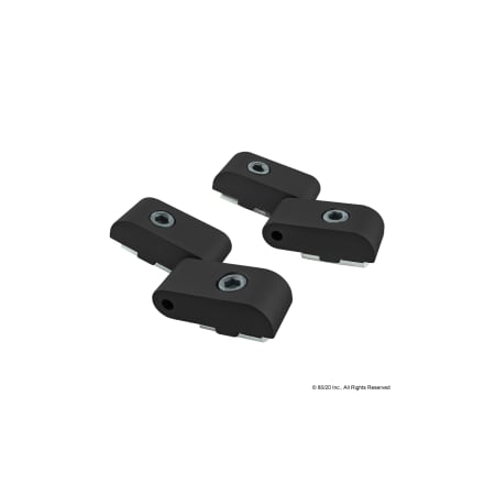 Black 40S Right Hand Lift-Off Hinge Assy MPN:40-2104-BLACK