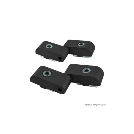 Black 40 S Left Hand Lift-Off Hinge Assy MPN:40-2105-BLACK
