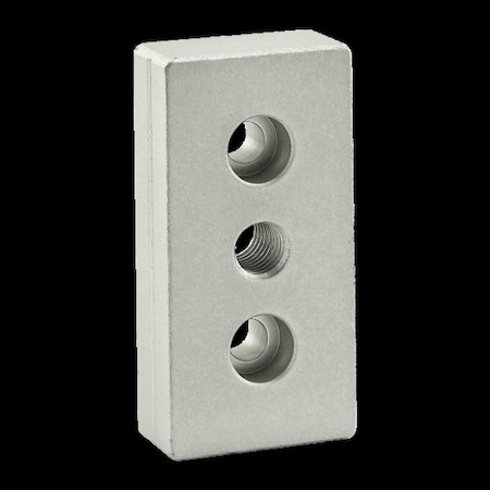 Base Plate 40mm X 80mm W/M12 Tap In Ctr MPN:40-2135