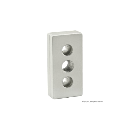 Base Plate 40mm X 80mm W/M16 Tap In Ctr MPN:40-2138