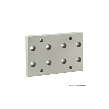 Heavy Duty Flange Mount Caster Plate MPN:40-2147
