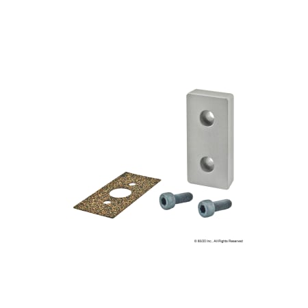 Blank Press Manifold Plate 40mm X 80mm MPN:40-2340