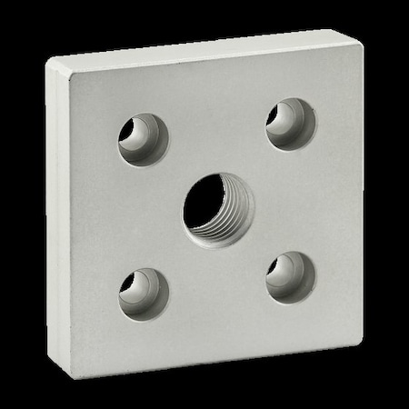 Base Plate 80mm X 80mm W/M20 Tap In Ctr MPN:40-2366
