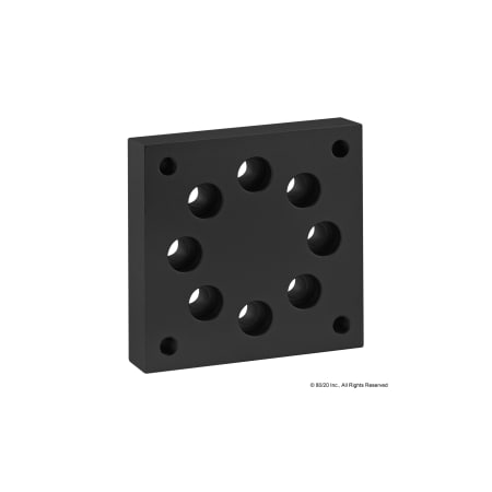 Black 40 S Base Plate For 40-2715 MPN:40-2408-BLACK