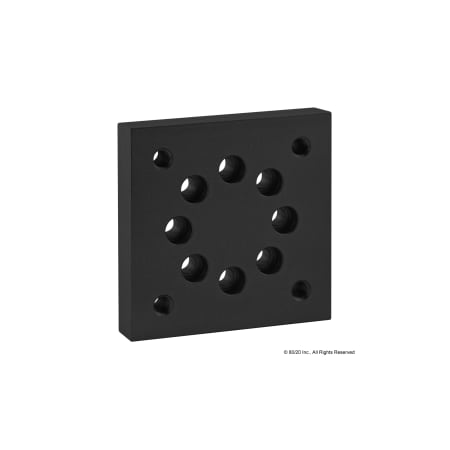 Black 40 S Base Plate, 40-2716 / 40-2717 MPN:40-2409-BLACK