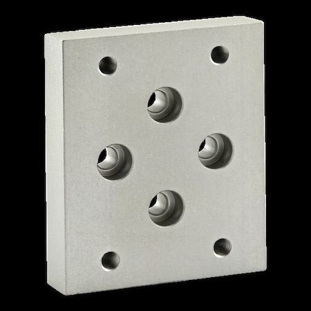 Flange Mount Caster Base Plate 40 S MPN:40-2426