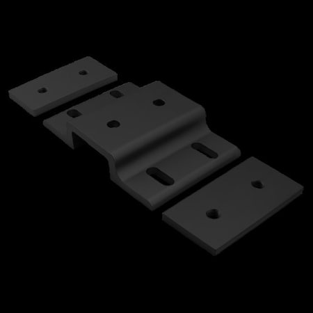 Dbl Mesh Retainer 80mm W/Dbl Back Plate MPN:40-2520-BLACK