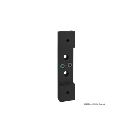 Black 40 S Roller Wheel Bracket MPN:40-2757-BLACK