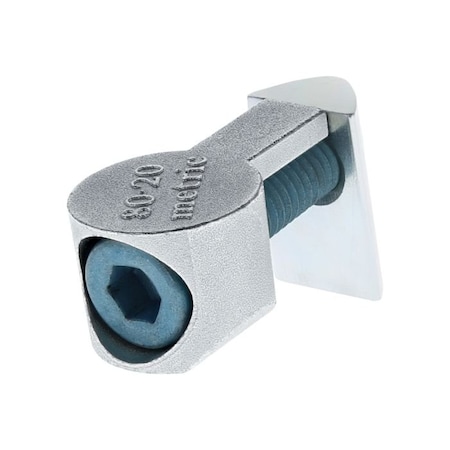 T-SlotFramingConnector, Zinc, 23x20mm MPN:40-3373