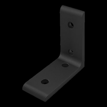 InsideCornerBracket, Alum, Blk, 80mm, 80mm MPN:40-4301-BLACK
