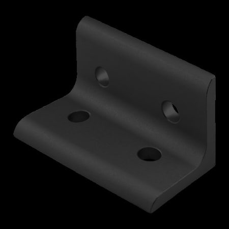 InsideCornerBracket, Alum, Blk, 40mm, 40mm MPN:40-4303-BLACK