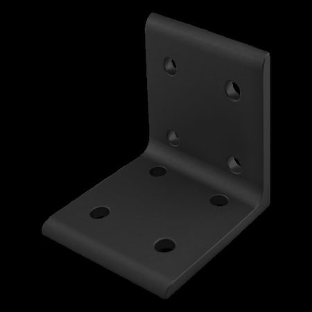 InsideCornerBracket, Alum, Blk, 80mm, 80mm MPN:40-4304-BLACK