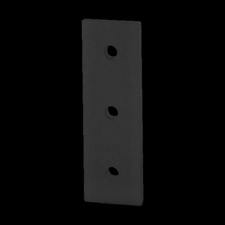 Black 40 S 3 Hole Joining Strip MPN:40-4306-BLACK