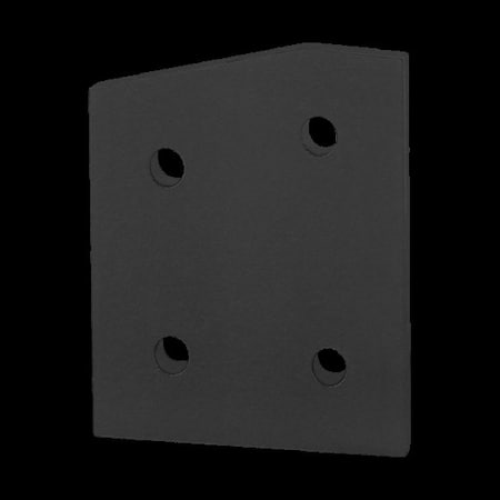 Blk 40S 4 Hole 15 Deg Angle Joining Plt MPN:40-4316-BLACK