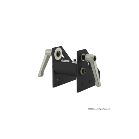Dbl Pivot Assy 90 Deg W/L-Handles 40S MPN:40-4318-BLACK