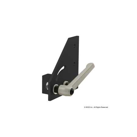 Lft Hand 90 Deg Pivot Assy W/L-Handle MPN:40-4339-BLACK