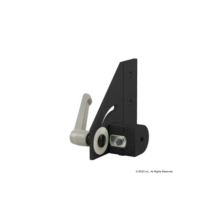 Rt Hand 90 Deg Pivot Assy W/L-Handle MPN:40-4348-BLACK