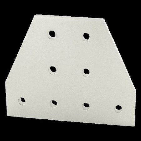 TeeJoiningPlate, Alum, Silver, 120mm, 6mm MPN:40-4355