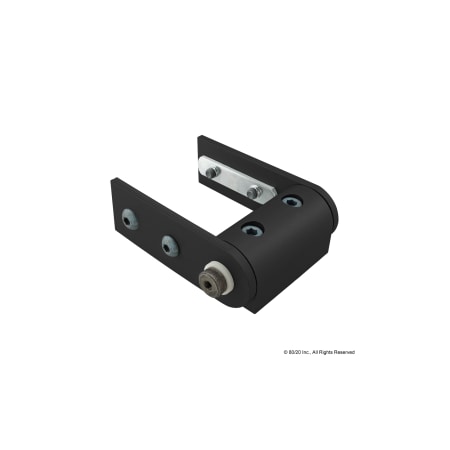 Univ Living Hinge W/Str Pivot Arms 40S MPN:40-4379-BLACK