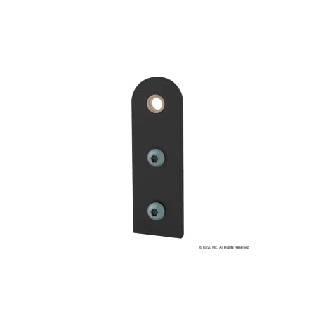 Black 40 S 120mm Straight Pivot Arm MPN:40-4385-BLACK