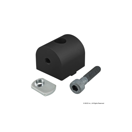 Black 40 S 0 Degree Pivot Nub MPN:40-4387-BLACK
