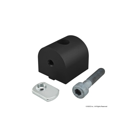 Black 40 S 90 Degree Pivot Nub MPN:40-4388-BLACK