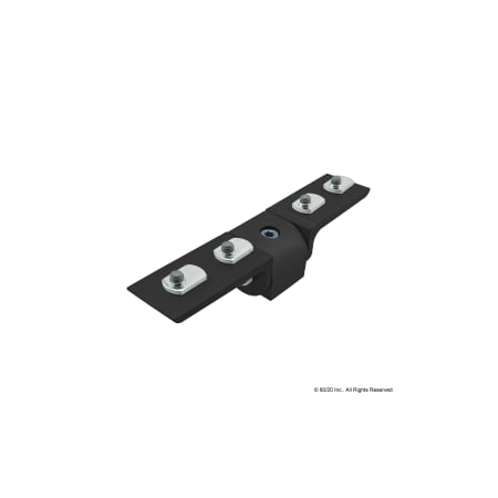 Black 40 S Rt Angle 90 Deg Living Hinge MPN:40-4432-BLACK