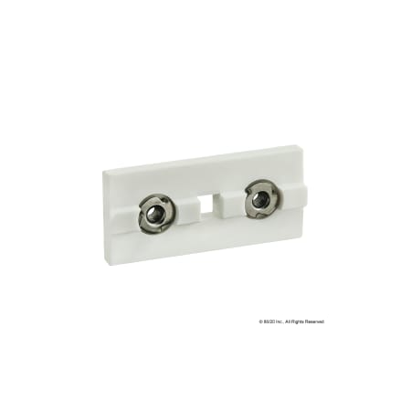 Hclb Bearing Pad White W/Brake Hole 40S MPN:40-6595