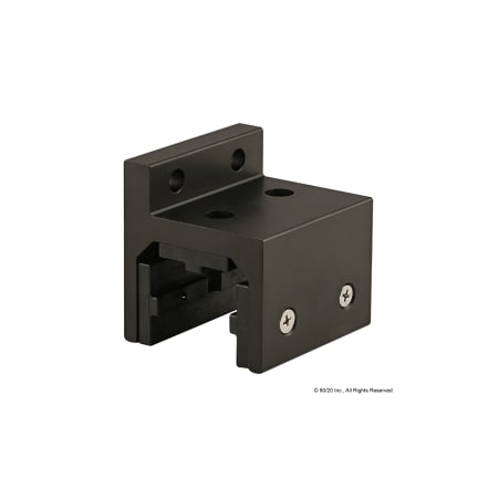 Black 40S Shrt Sgl Flange Linear Bearing MPN:40-6815-BLACK