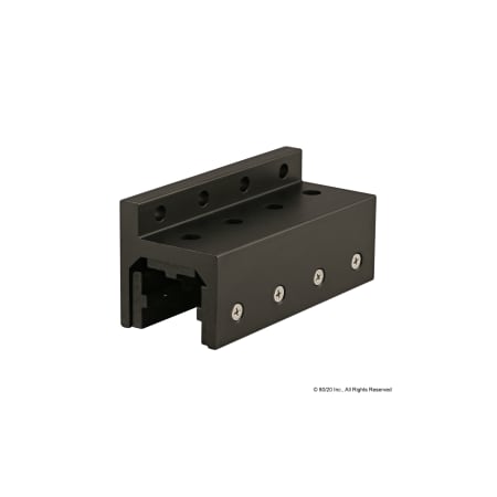 Black 40S Long Sgl Flange Linear Bearing MPN:40-6816-BLACK