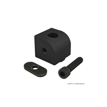 Rt Angle Pivot Nub, 0 Degree 10 Series MPN:4001-BLACK