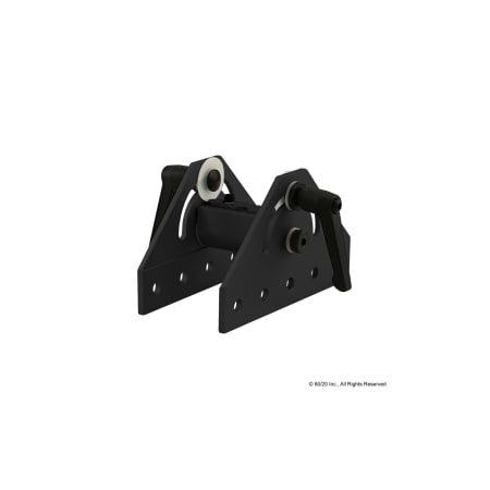 DoubleL-Handle, Alum, Blk, 3in, 533/64in MPN:4055-BLACK