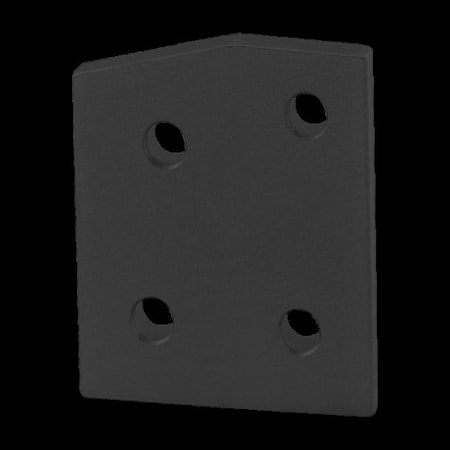 Blk 10S 4 Hole 15 Deg Angle Joining Plt MPN:4110-BLACK