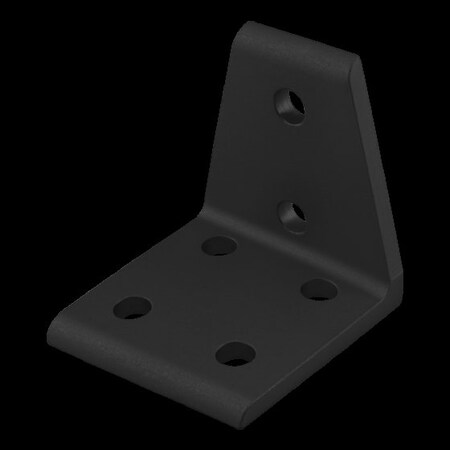 InsideCornerBracket, Alum, Blk, 2in, 2in MPN:4111-BLACK