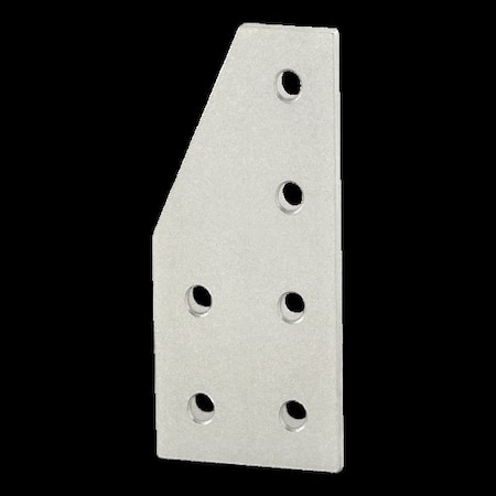 JoiningPlate, Aluminum, Silver, 4in, 13/64in MPN:4120