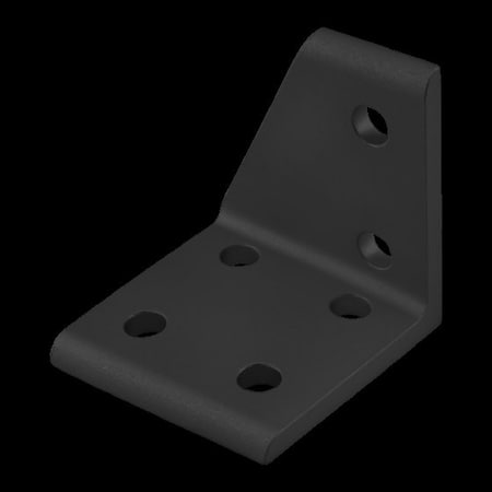 InsideCornerBracket, Alum, Blk, 2in, 2in MPN:4121-BLACK